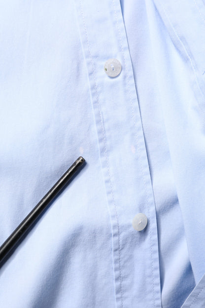 Light Blue Cotton MARTINI Formal Dress Shirt