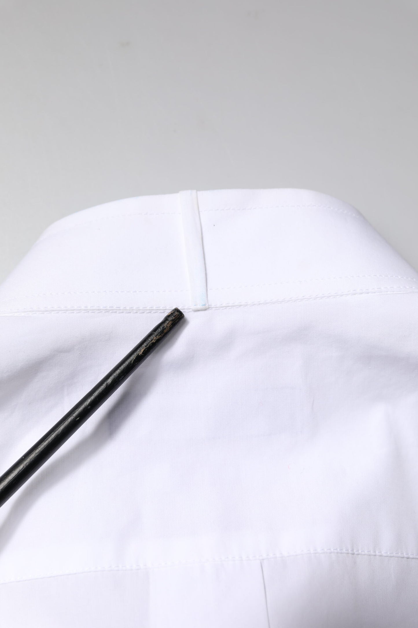 White GOLD Cotton Poplin Bib Formal Men Dress Shirt