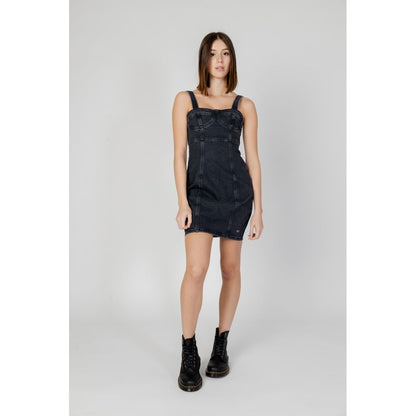 Black Recycled Cotton Dress