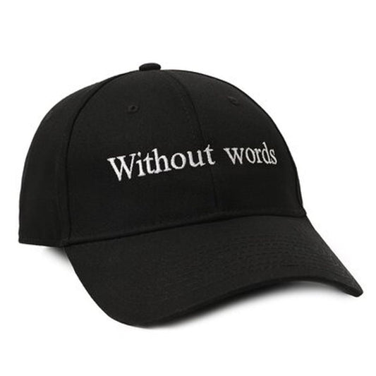 Black Cotton Men Cap
