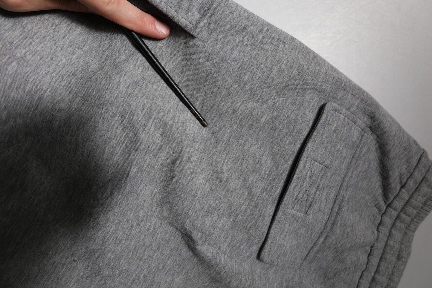 Gray Cotton Cargo Bermuda Sweatshorts Shorts