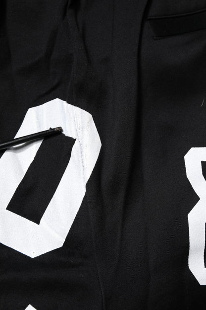 Black Logo Cotton Bermuda Sweatshorts Shorts