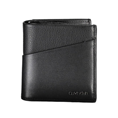 Black Recycled Polyester Men Wallet