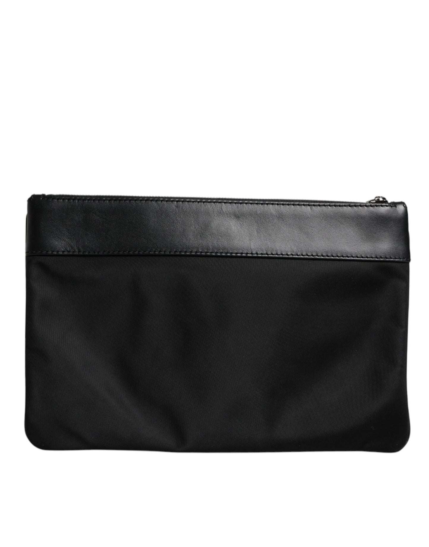 Multicolor Leopard Jacquard Print Logo Plaque Pouch Bag