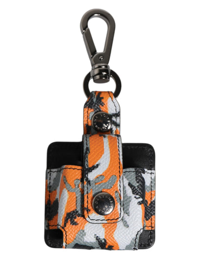 Multicolor Camouflage Leather Airpods Case