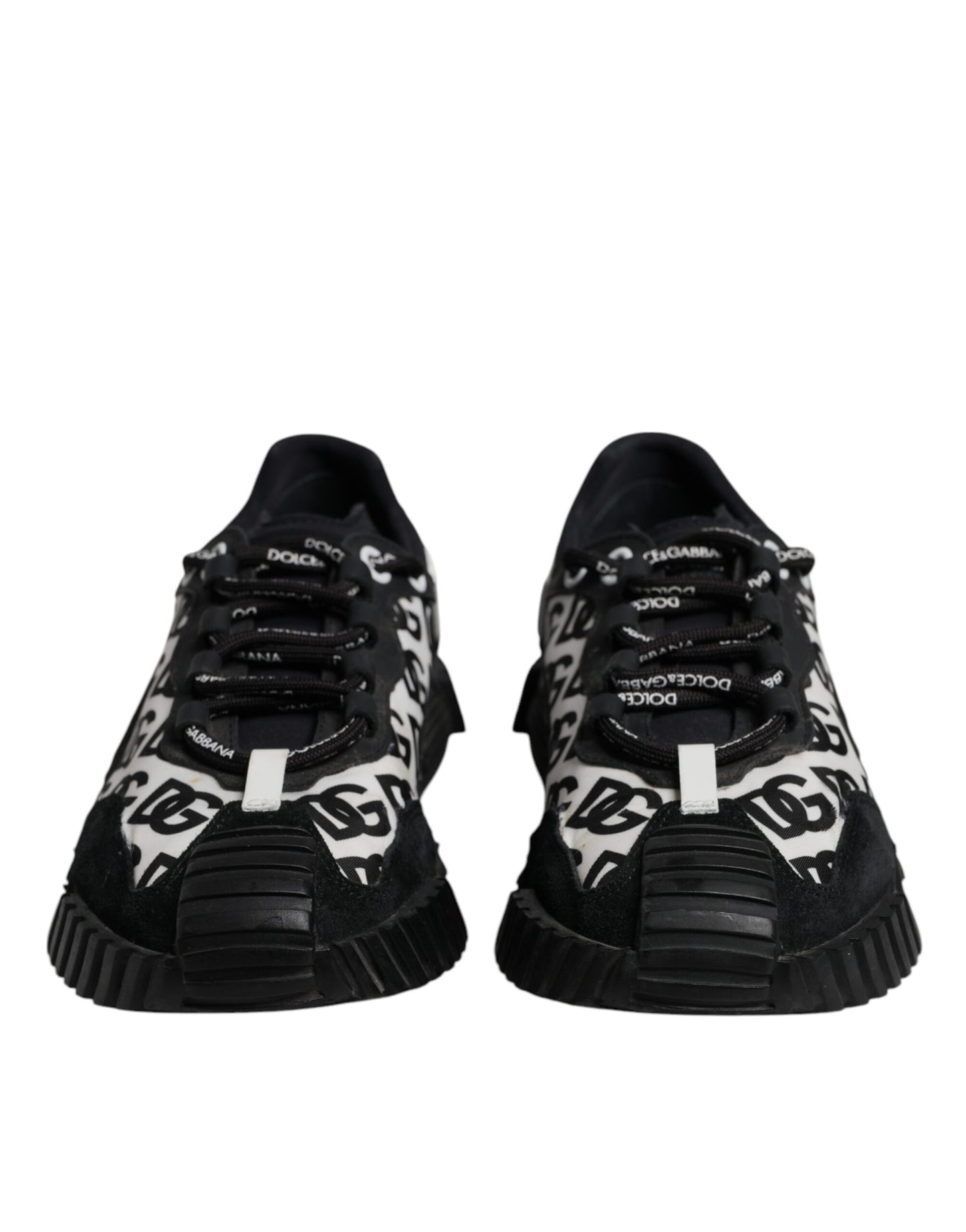 Black Logo Lace Up Low Top NS1 Sneakers Shoes