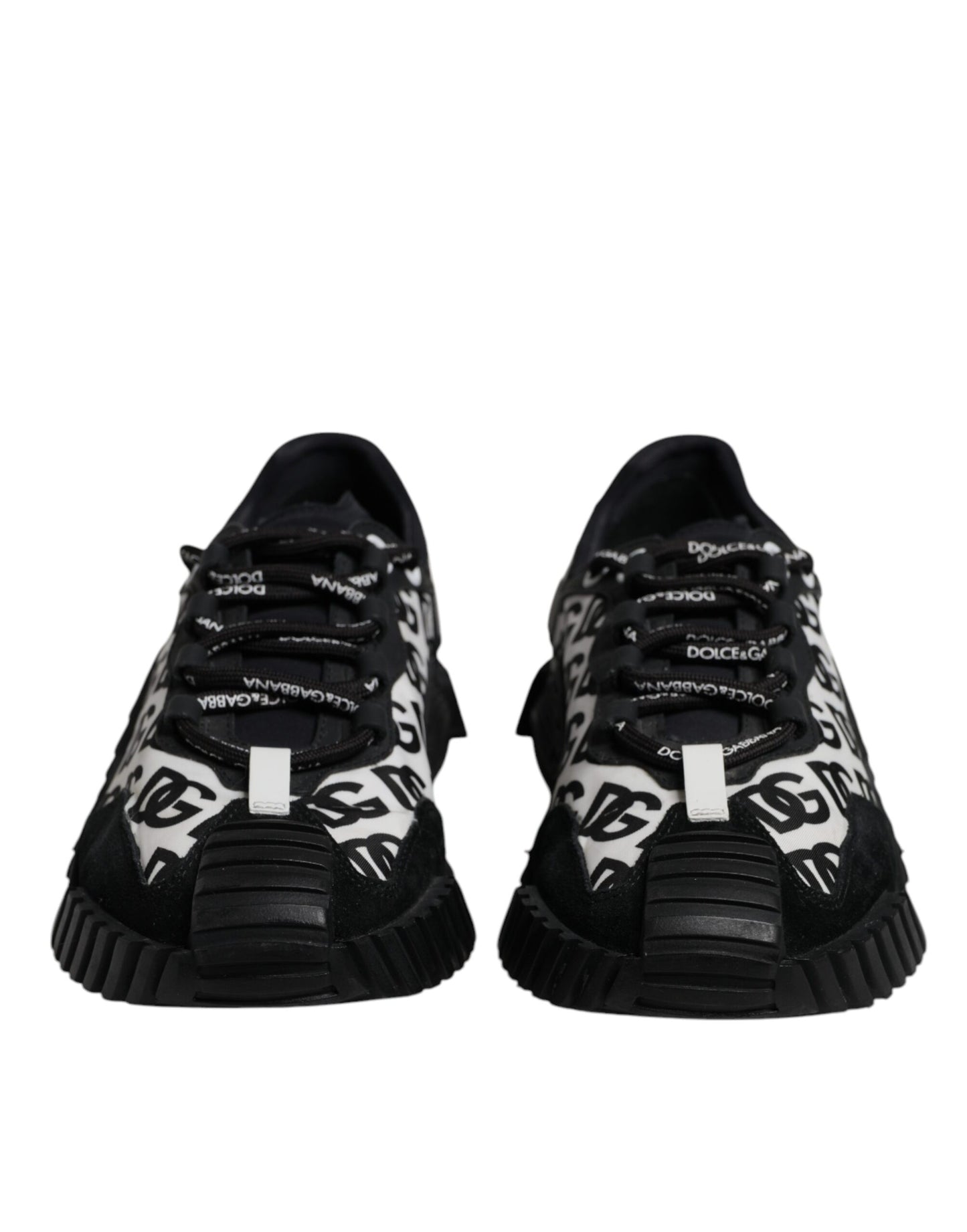 Black Logo Lace Up Low Top NS1 Sneakers Shoes