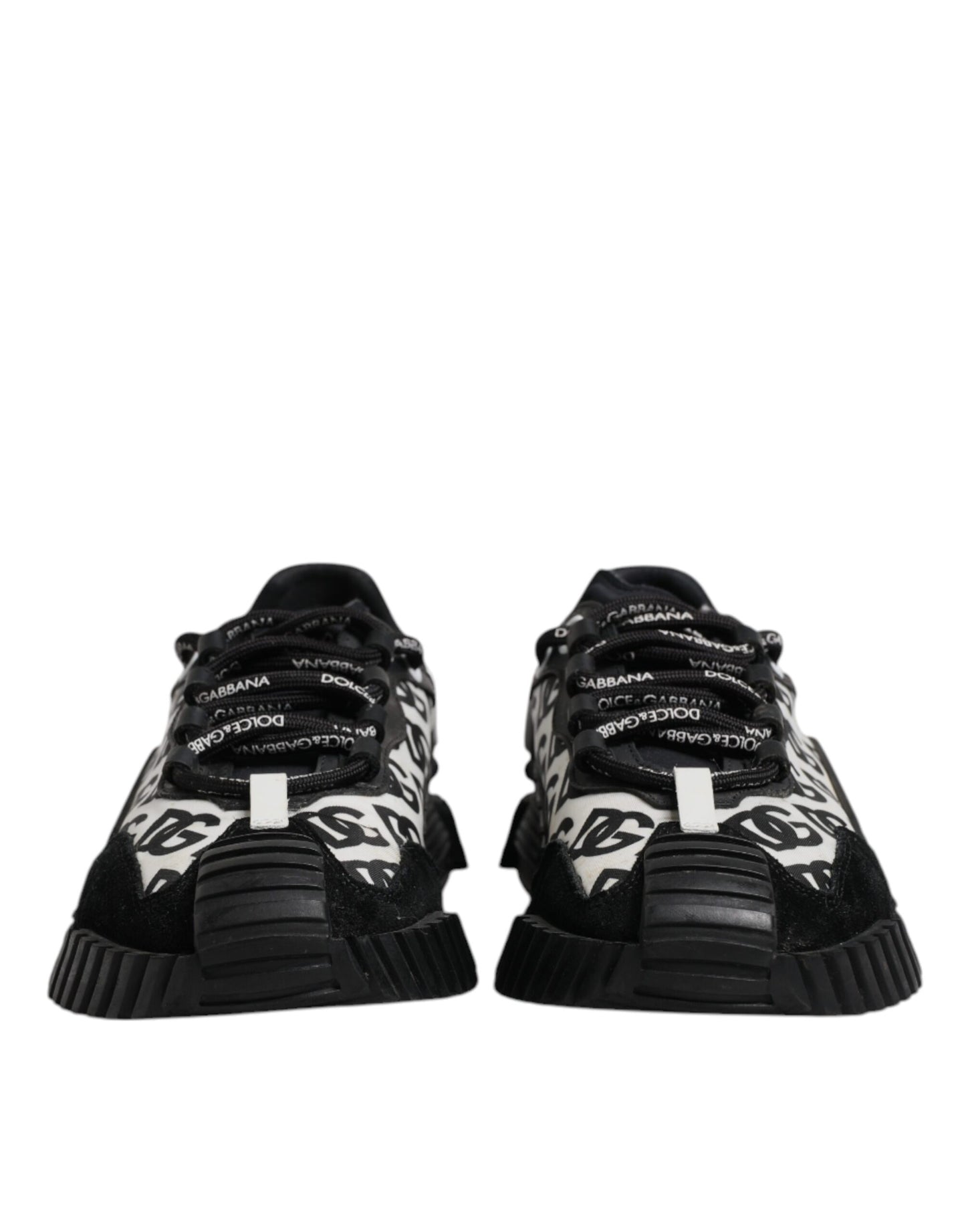 Black Logo Lace Up Low Top NS1 Sneakers Shoes