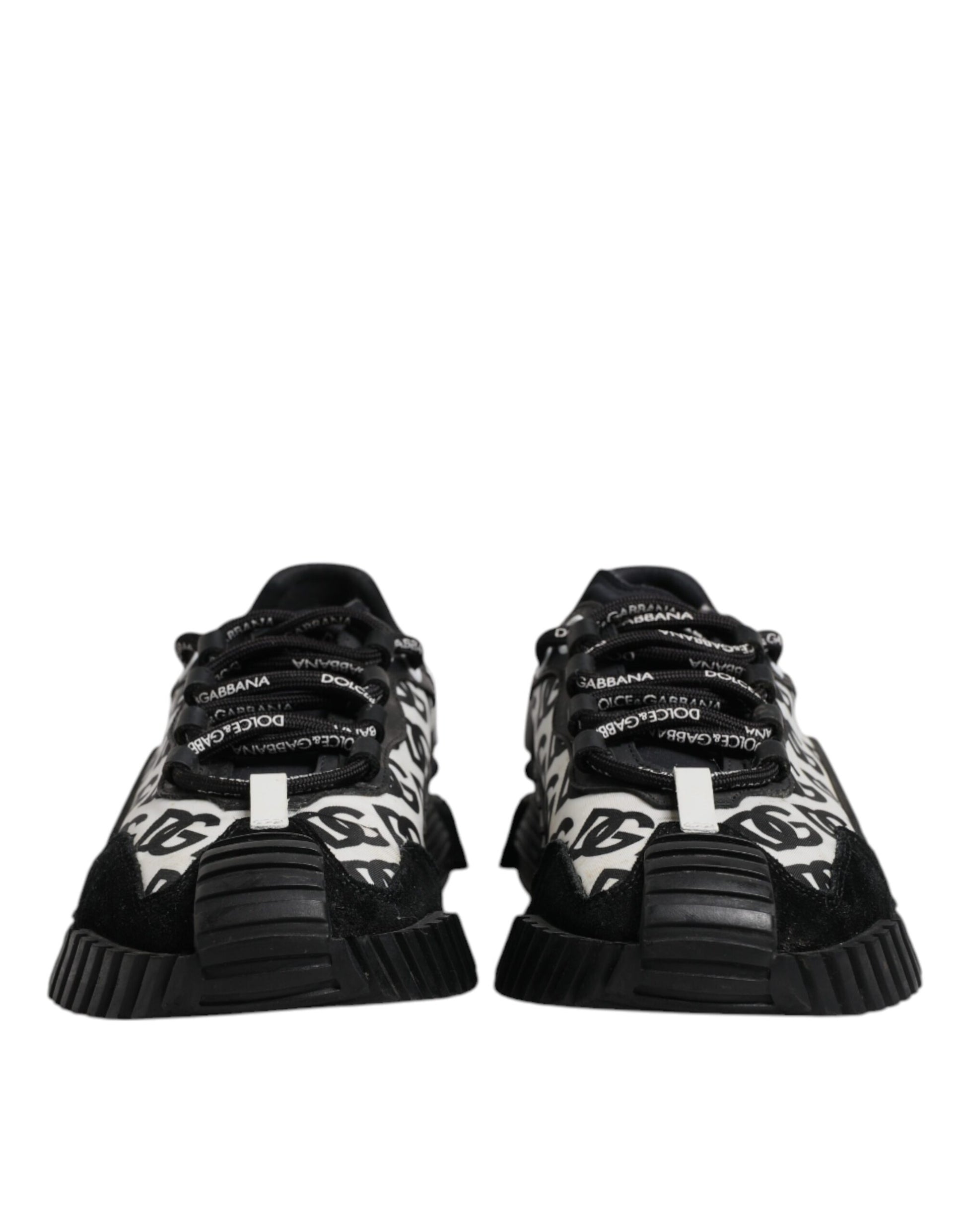 Black Logo Lace Up Low Top NS1 Sneakers Shoes