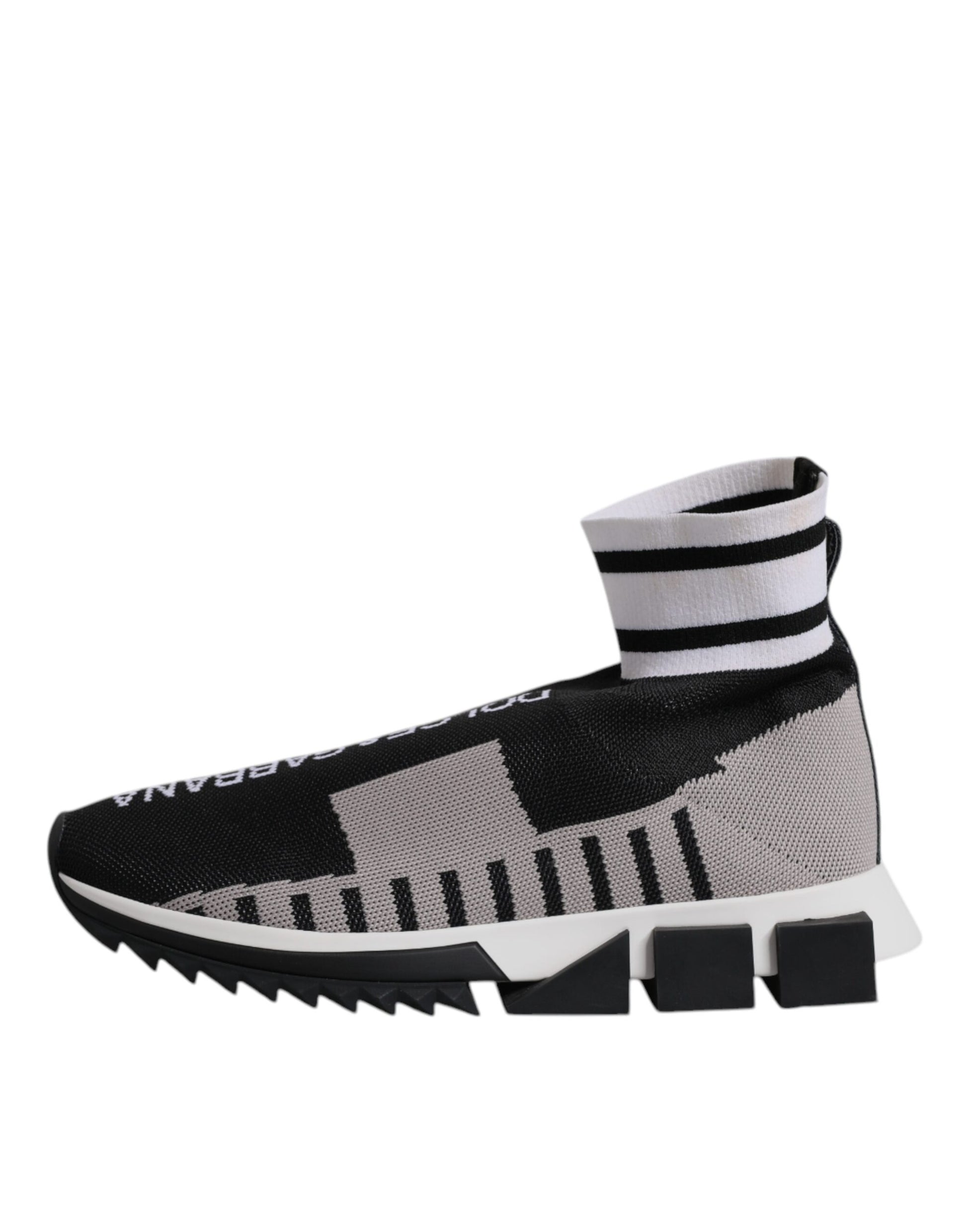 Black Gray Sorrento Socks Women Sneakers Shoes