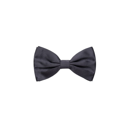 Gray Silk Bowty