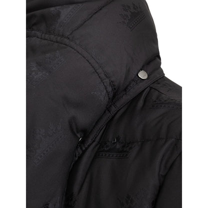 Black Cotton Jackets & Coat