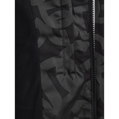 Black Polyester Jackets & Coat