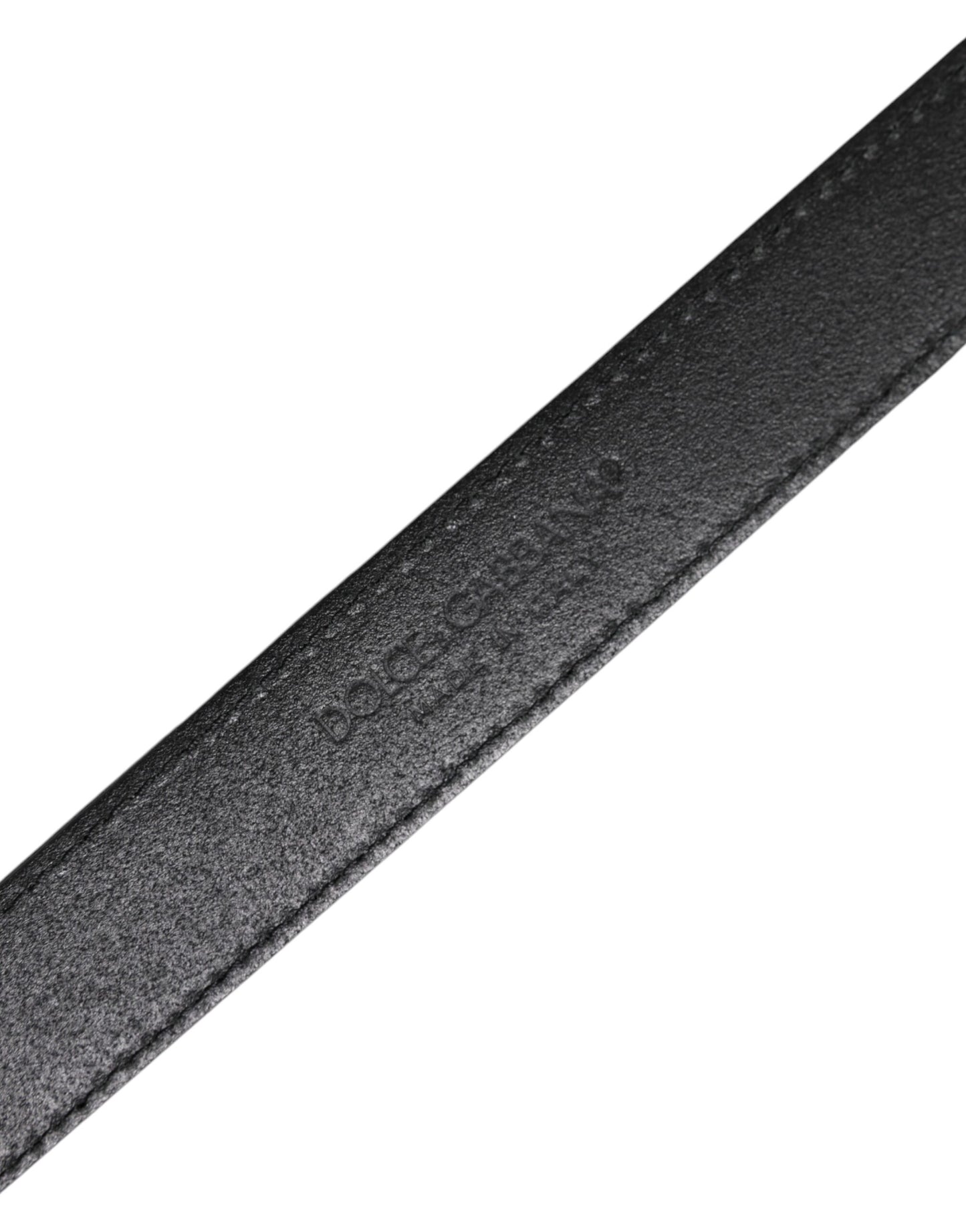 Multicolor Jacquard Leather Logo Buckle Belt