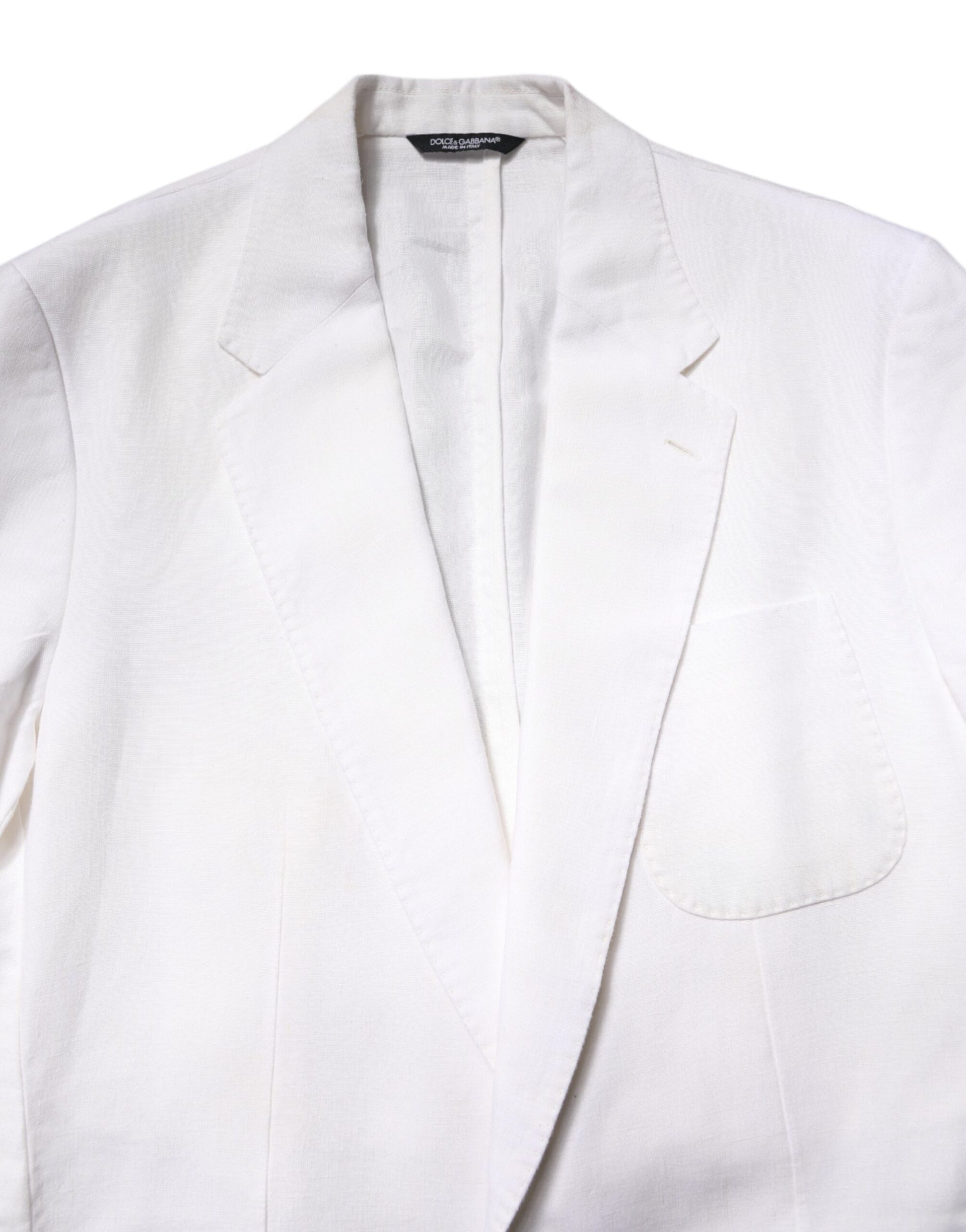 White Single Breasted Men Coat Blazer Suit