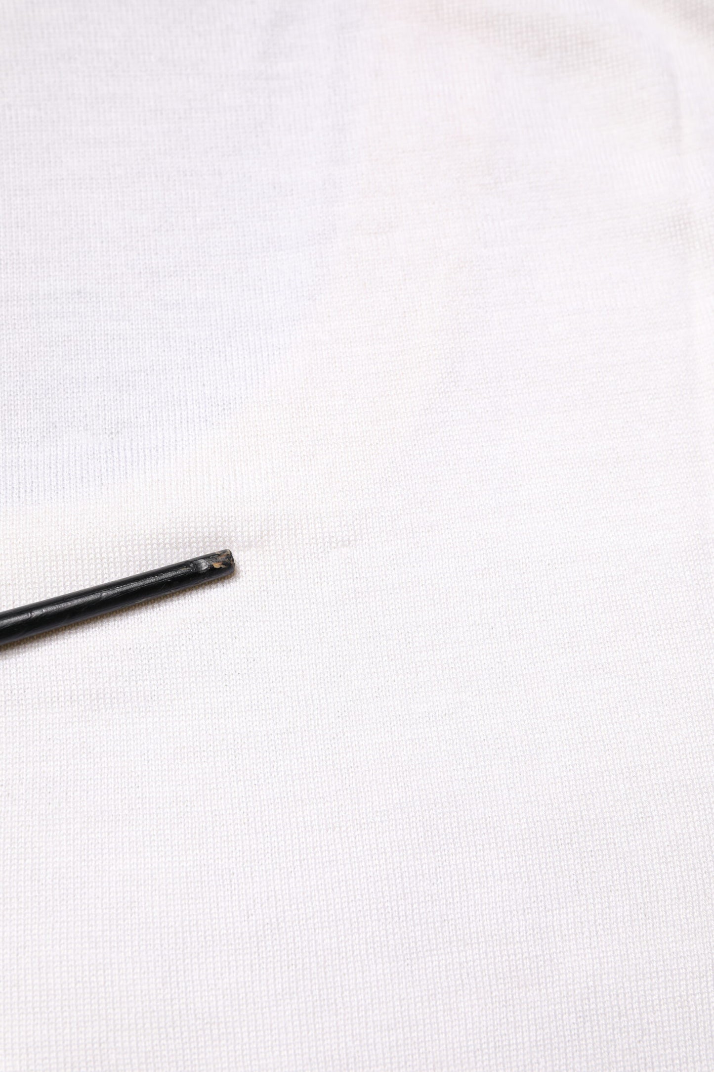 White Sleeveless Cashmere Round Neck Tank Top