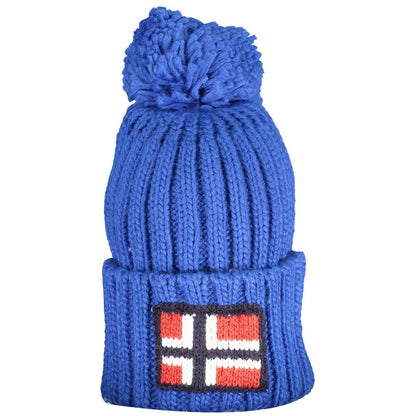 Blue Marabou Men Cap