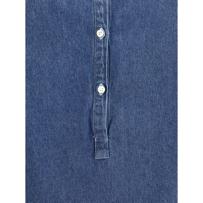 Blue Cotton Top