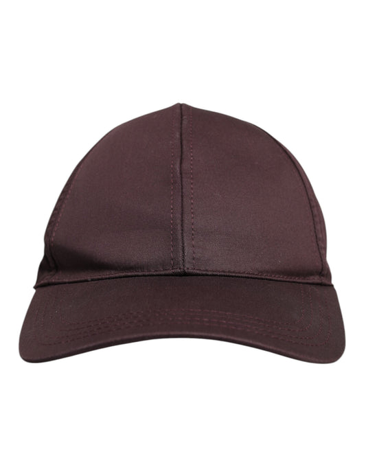 Brown Cotton DG Crown 6 Panels Baseball Cap
