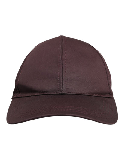 Brown Cotton DG Crown 6 Panels Baseball Cap