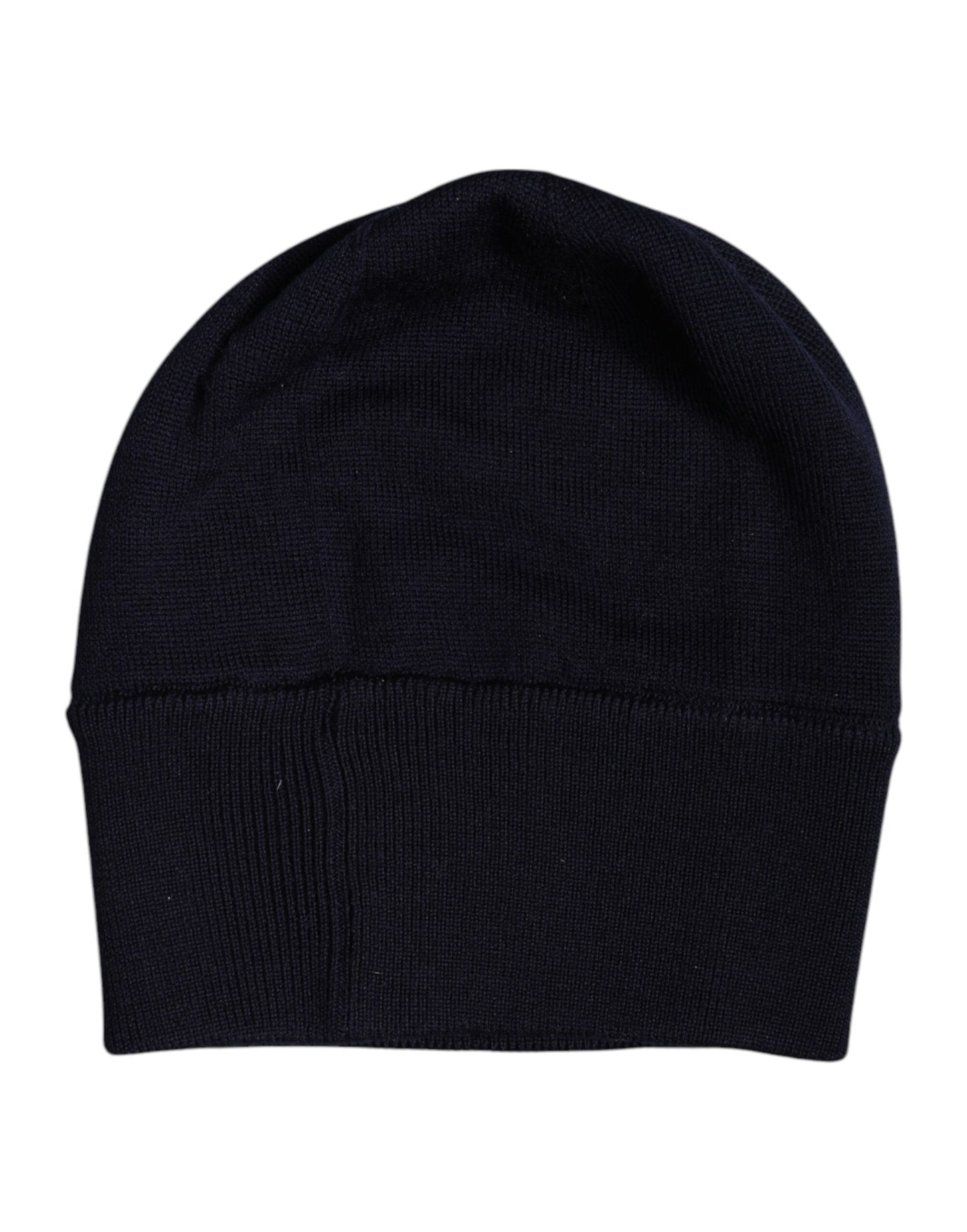 Black Wool #DGLovesLondon Winter Beanie Hat