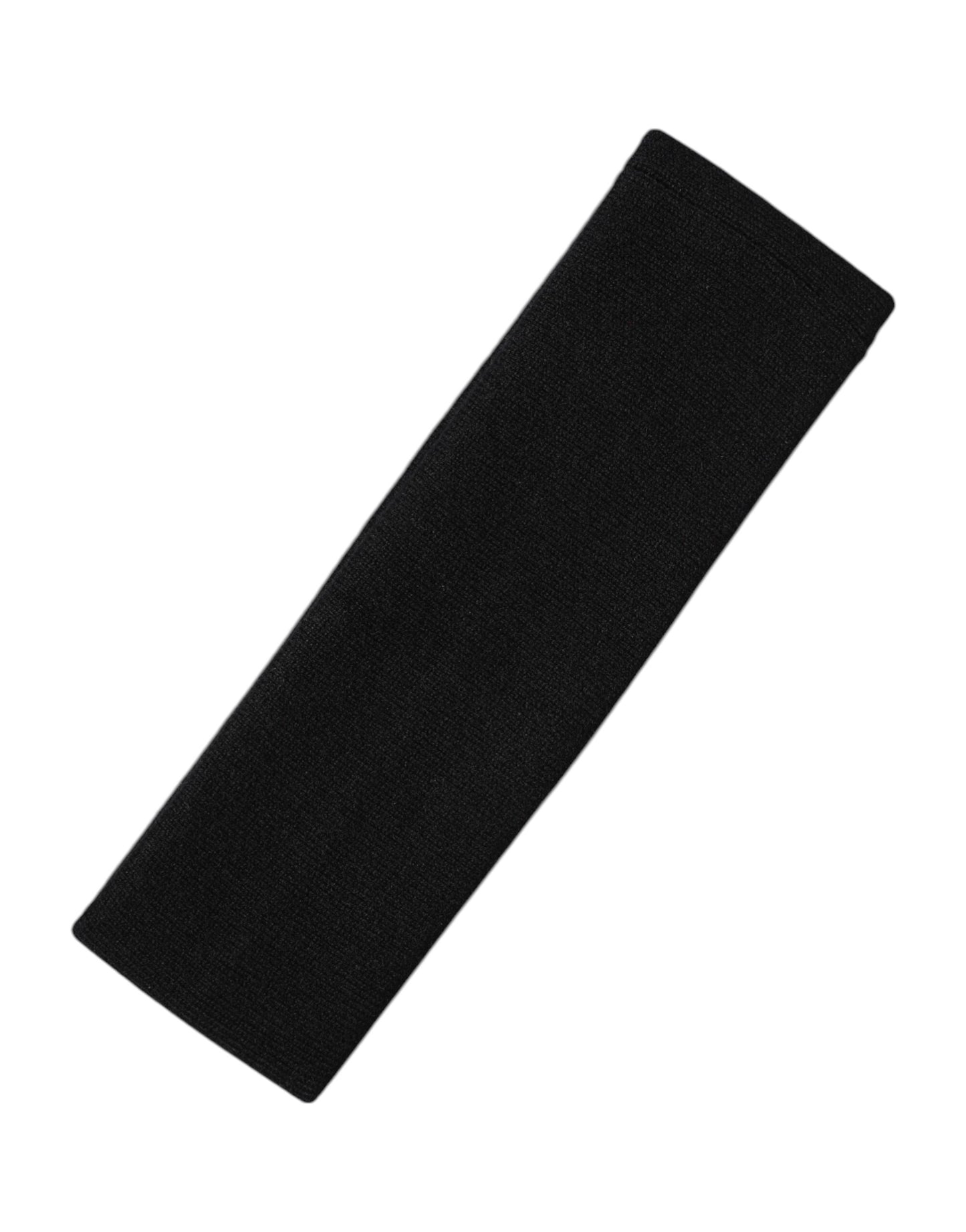 Black Cashmere Knitted Women Head Band Hat