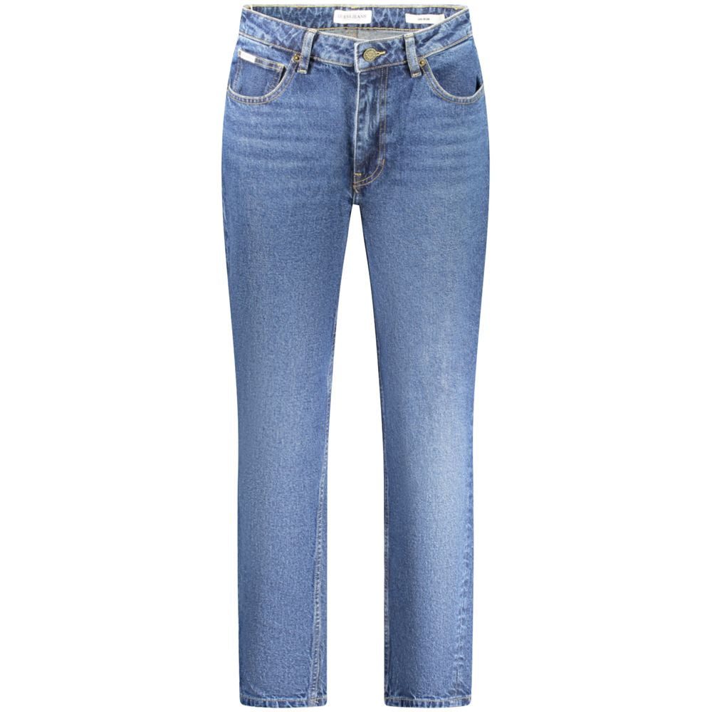 Blue Cotton Jeans Denim