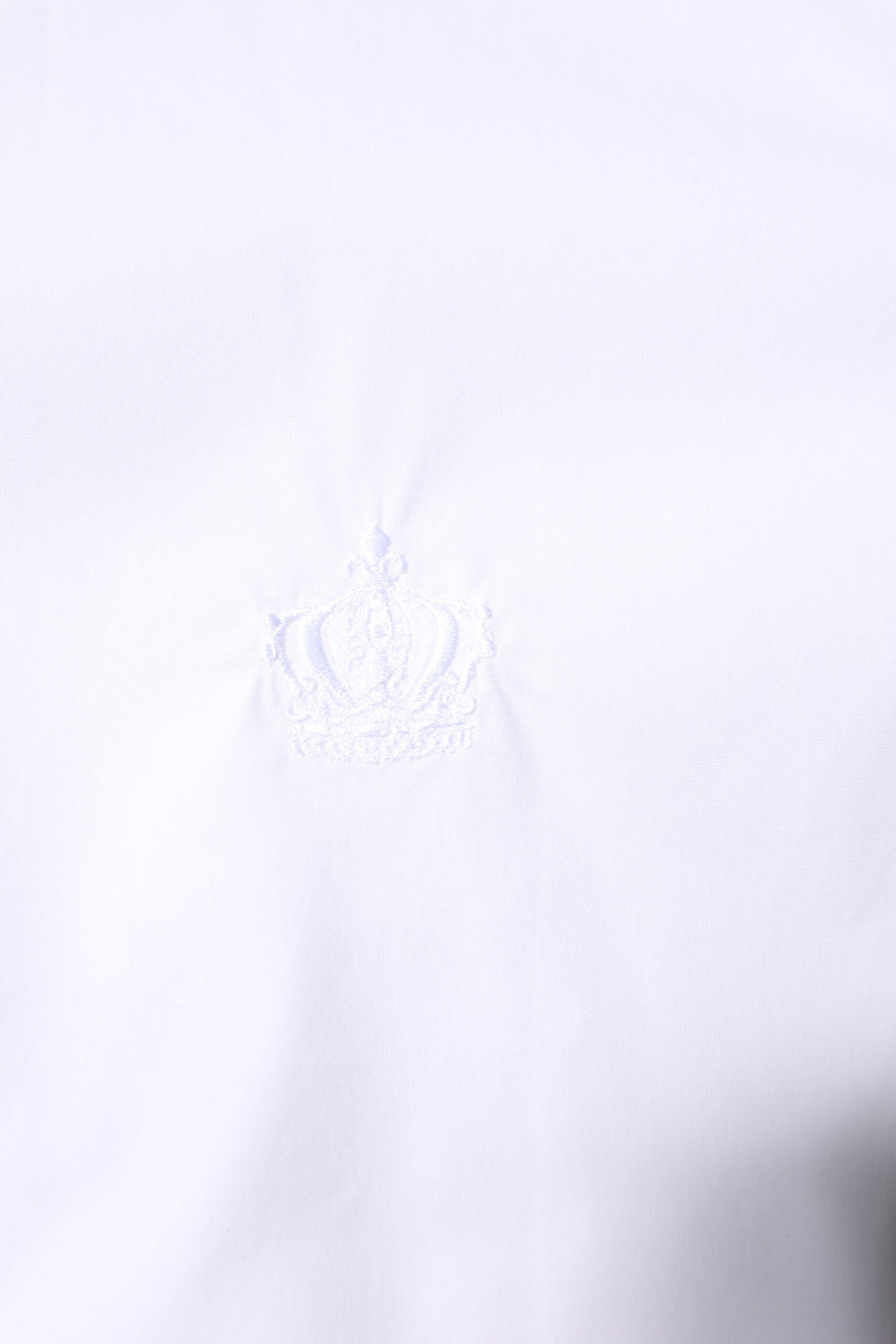 White Cotton GOLD Men Dress Formal Shirt