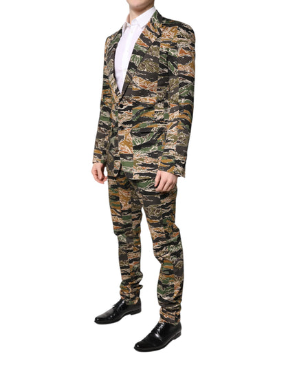 Multicolor TAORMINA Single Breasted 2 Piece Suit