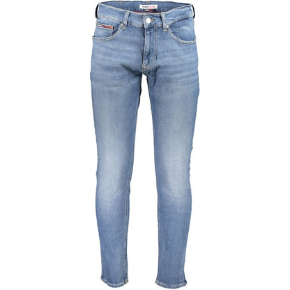 Blue Cotton Jeans Denim