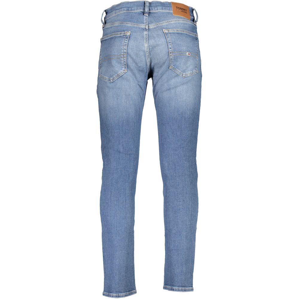 Blue Cotton Jeans Denim