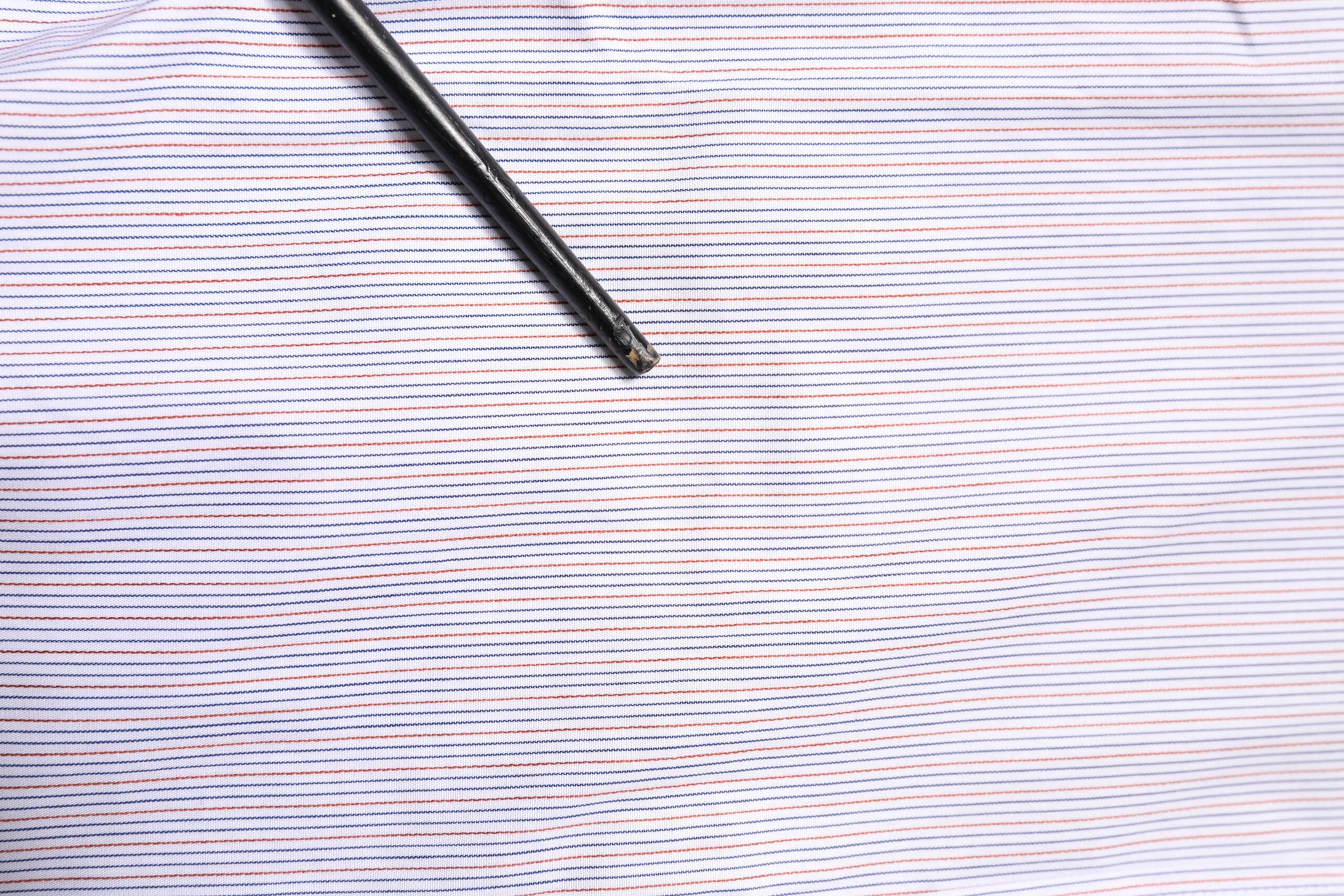 White Striped Cotton GOLD Long Sleeves Shirt