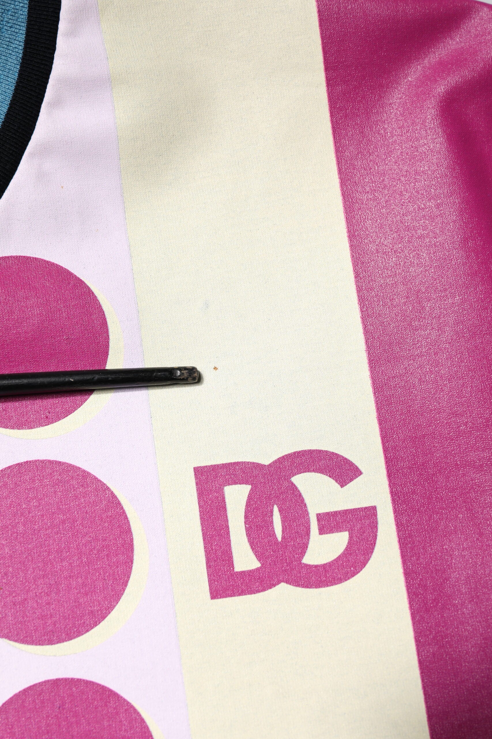 Multicolor Printed Logo Short Sleeve T-shirt