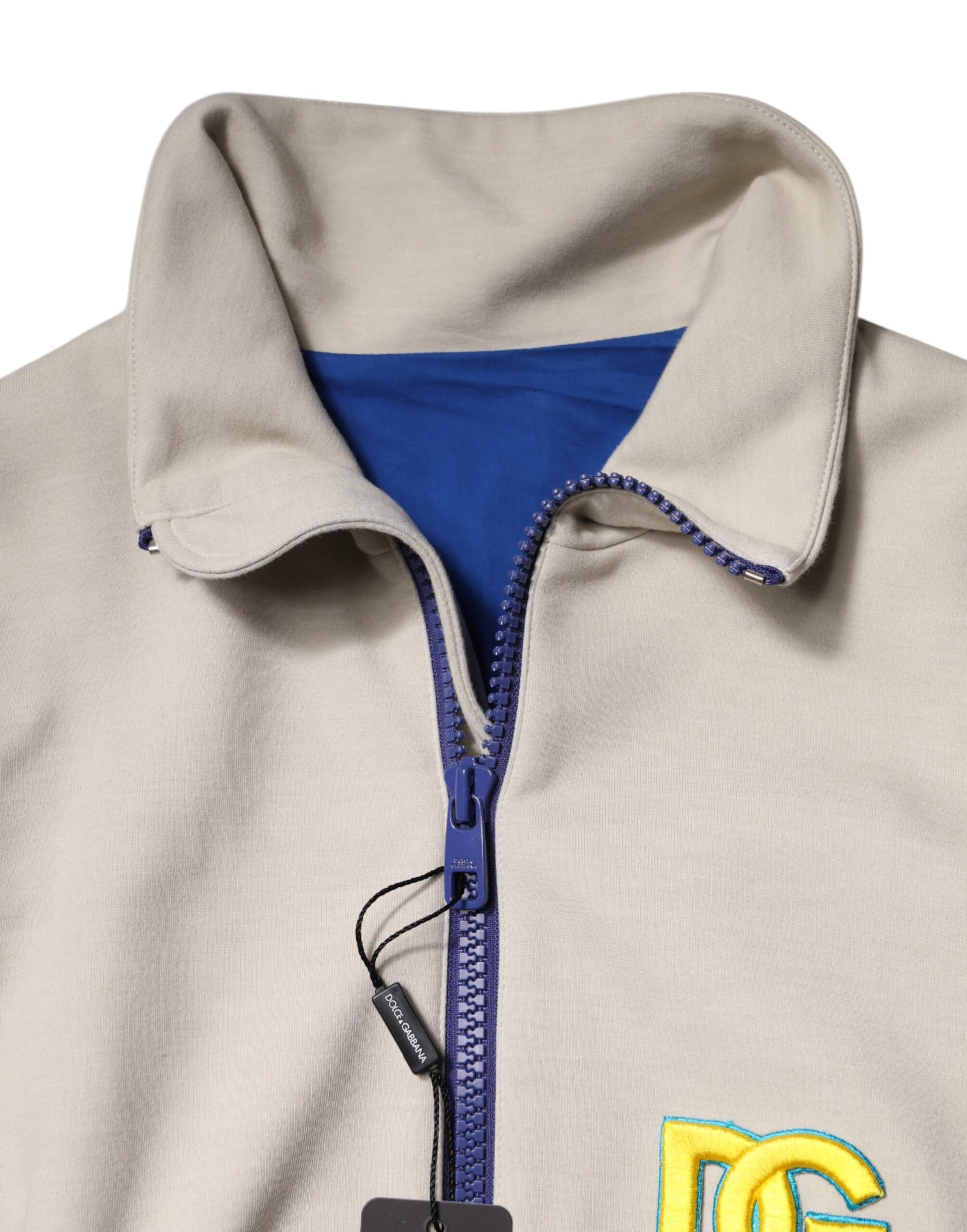 Multicolor Polyester Full Zip Bomber Jacket