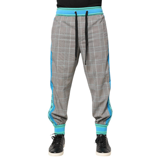 Multicolor Cotton Men Jogger Sweatpants Pants