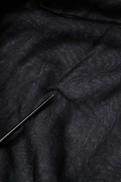 Black White Logo Knitted Pullover Sweater