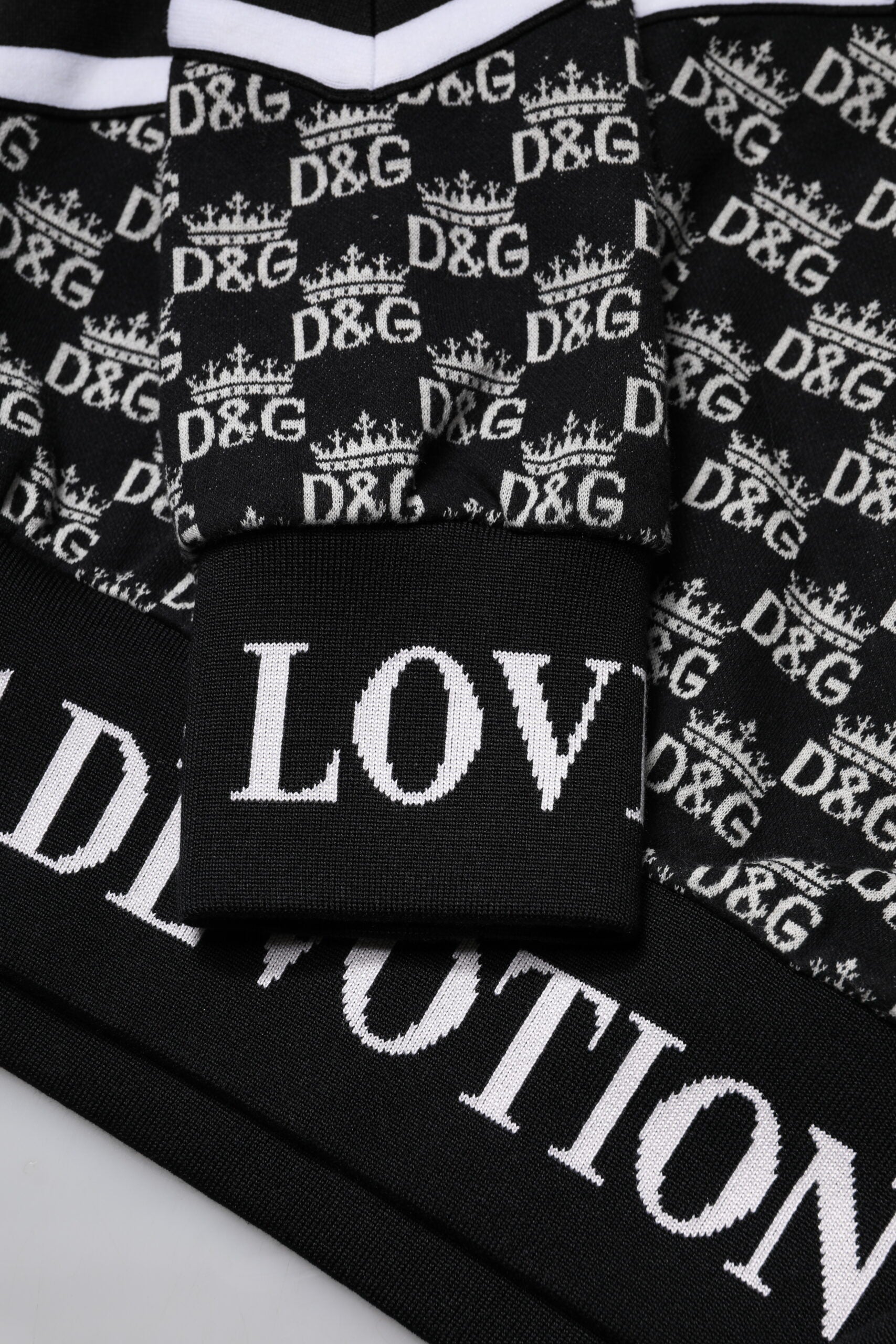 Multicolor Cotton Crew Neck Pullover Sweater