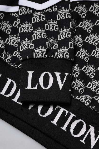 Multicolor Cotton Crew Neck Pullover Sweater