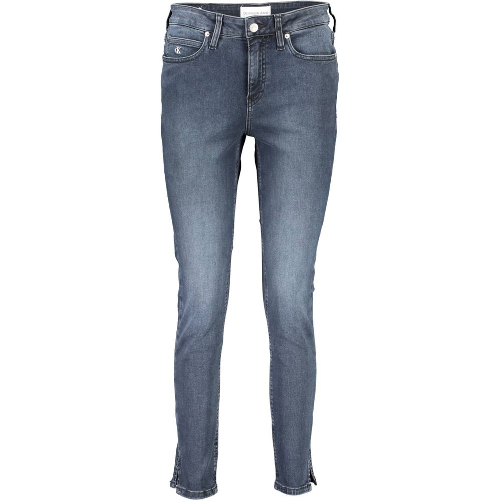 Blue Cotton Jeans Denim