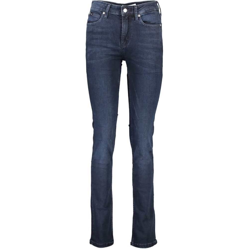 Blue Cotton Jeans Denim