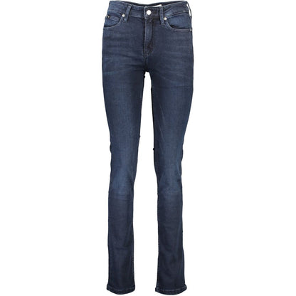 Blue Cotton Jeans Denim