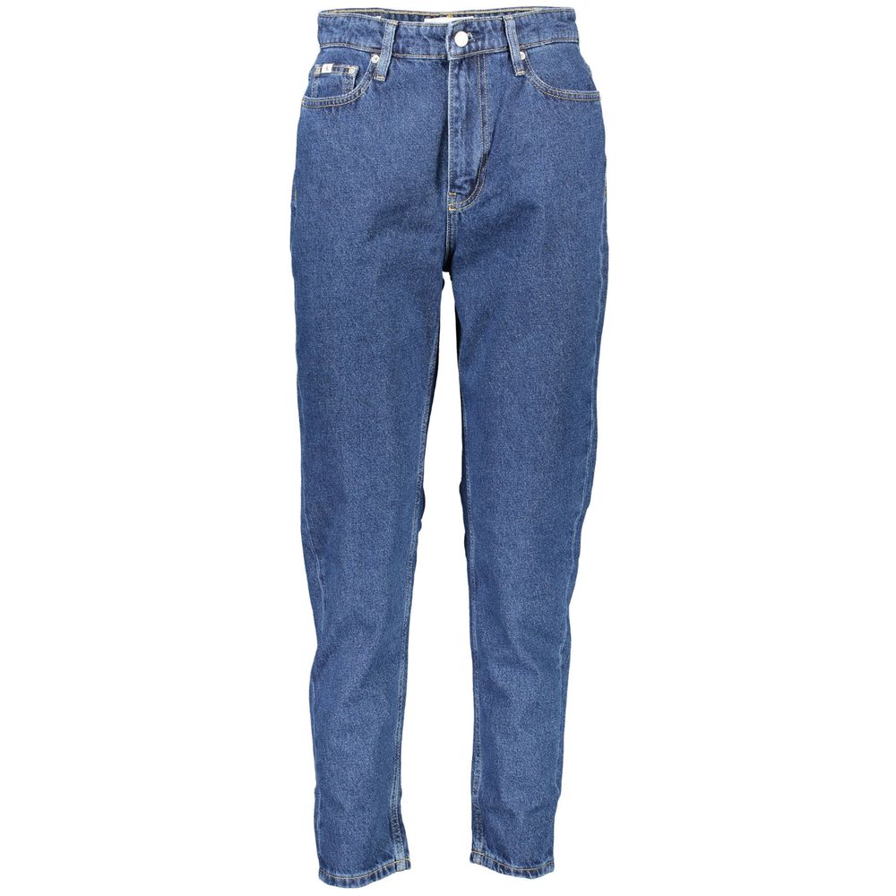 Blue Cotton Jeans Denim