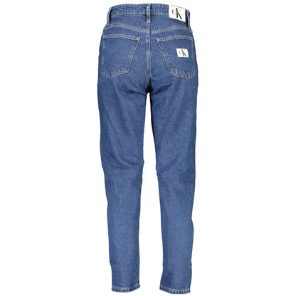 Blue Cotton Jeans Denim