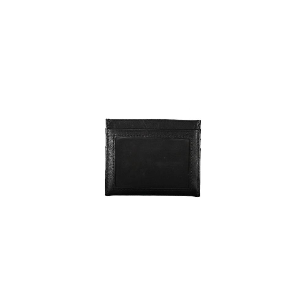 Black Leather Men Wallet