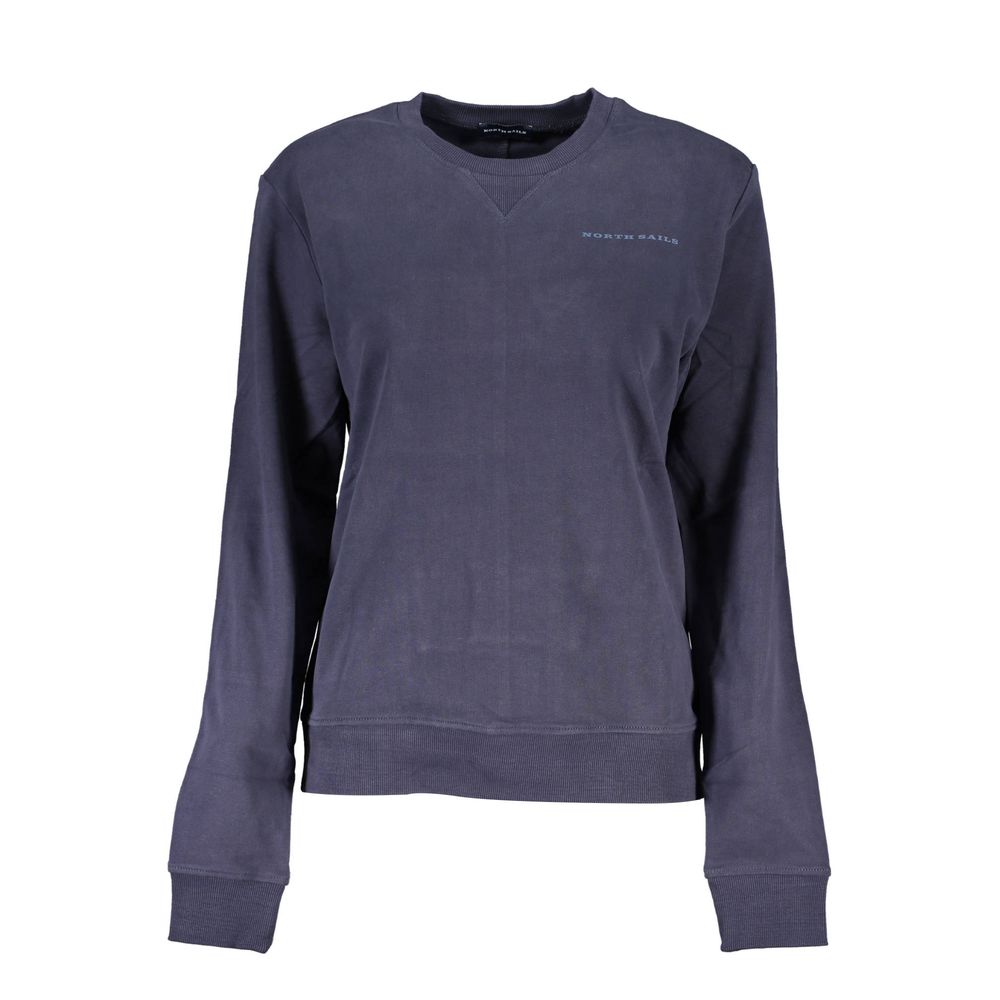 Blue Cotton Sweatshirt