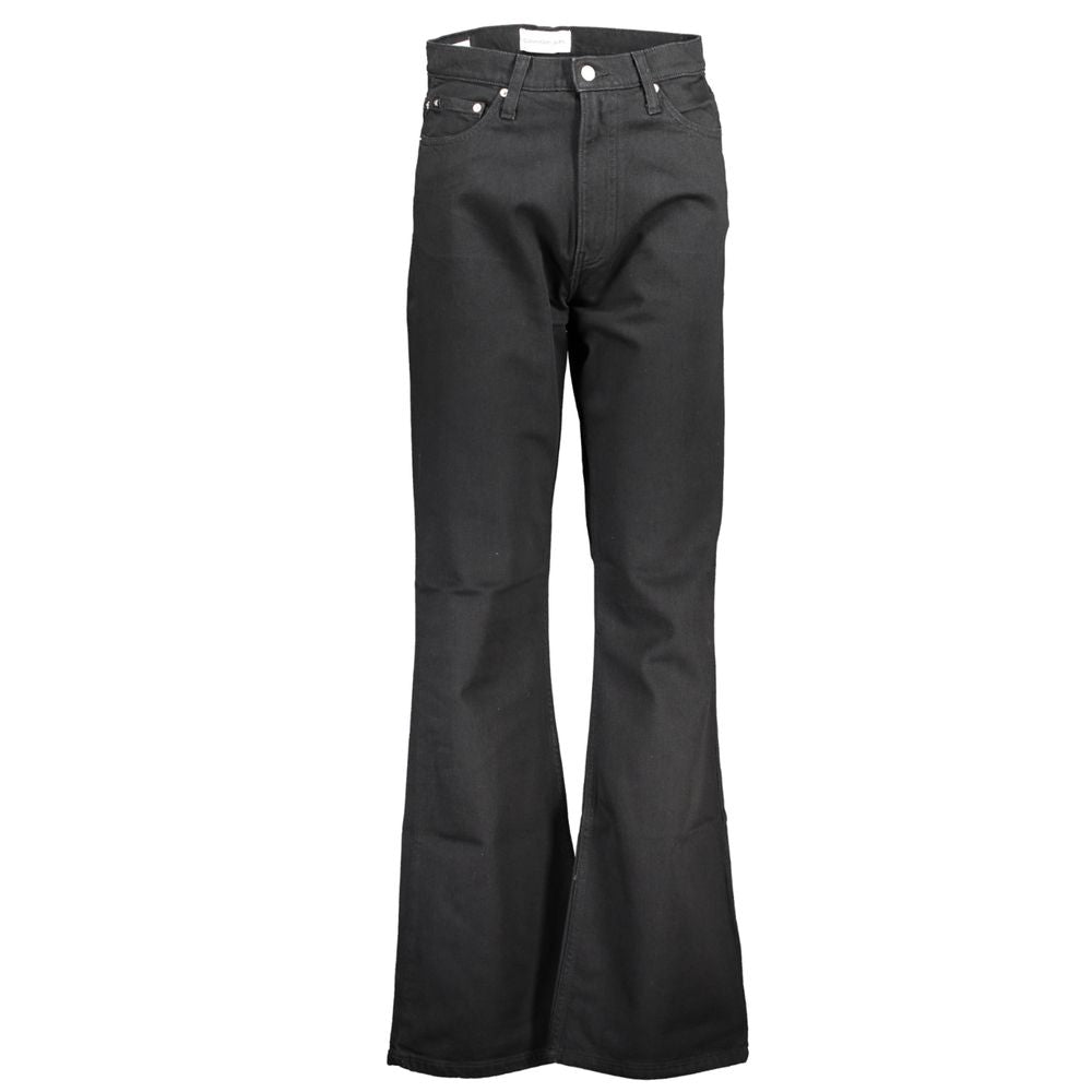 Black Cotton Women Jeans