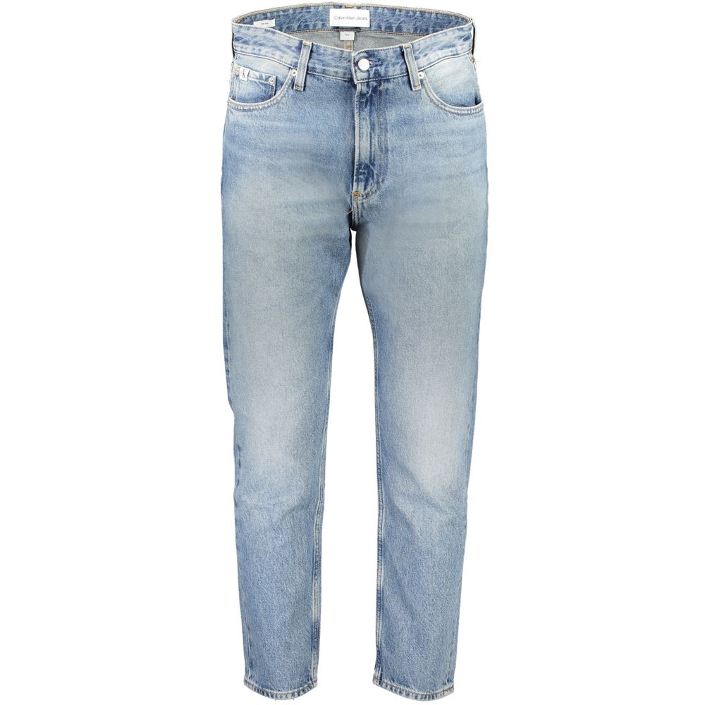 Blue Cotton Men Jeans