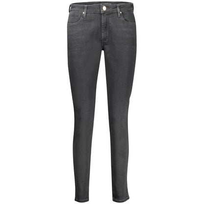 Black Cotton Women Jeans