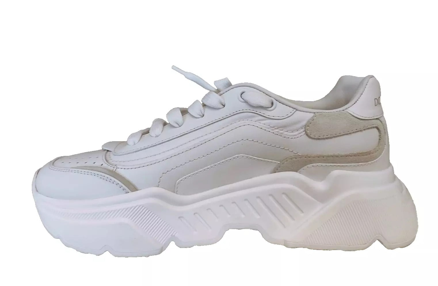 White Daymaster Low Top Mens Sneakers Shoes