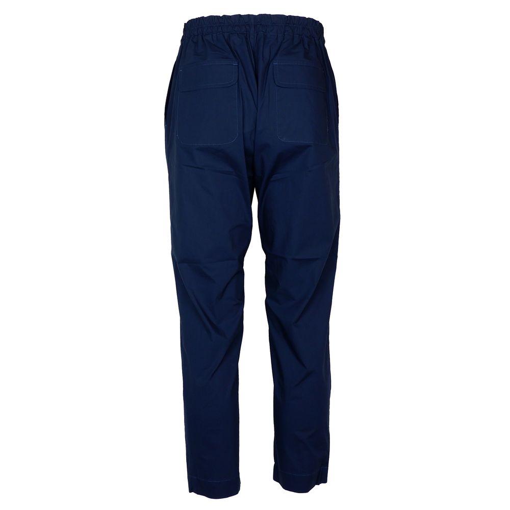 Blue Cotton Pant